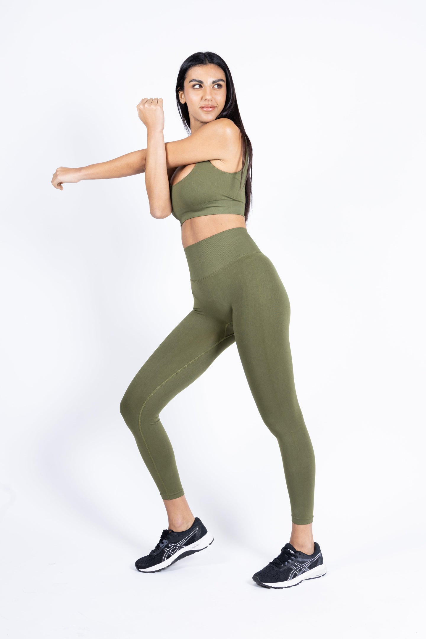 Completo Push Up Olive Green
