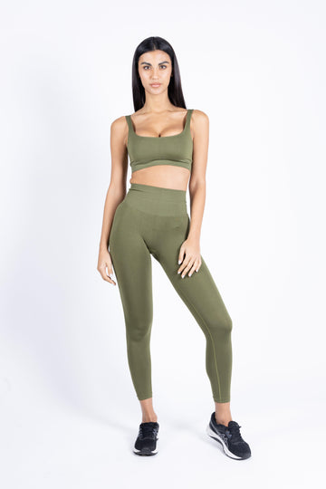 Completo Push Up Olive Green