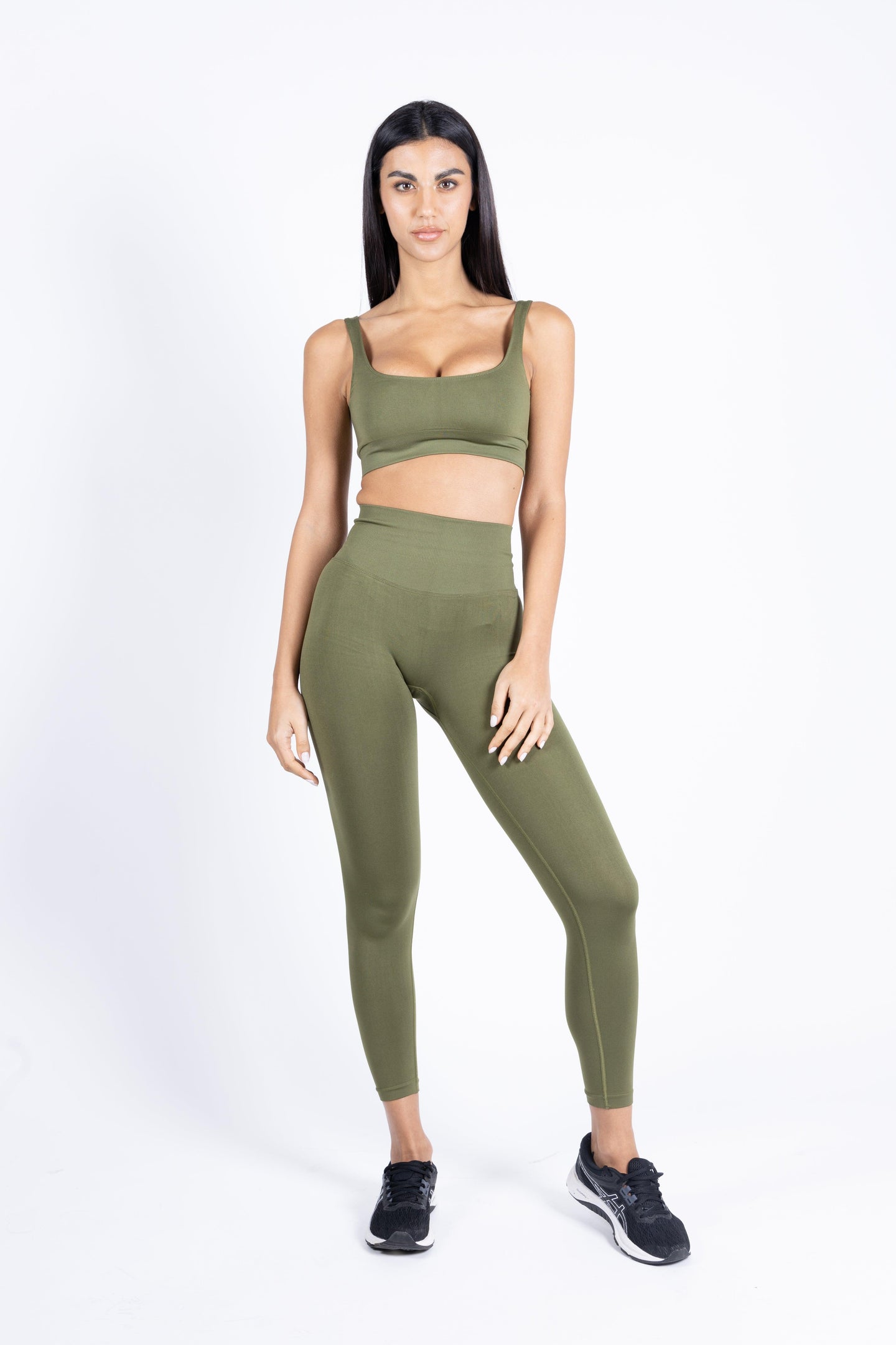 Completo Push Up Olive Green